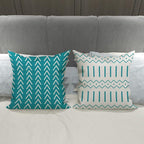 YCOLL Pillow Covers 16x16 Set of 4, Modern Sofa Throw Pillow Cover, Decorative - Image 4