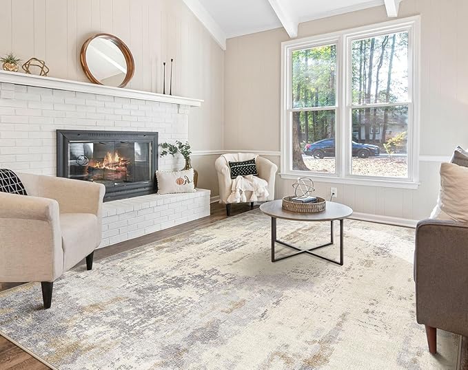 UERMEI 10x14 Area Rug Living Room Rugs - Image 3