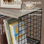 Dmevkic 2 Cube Small Bookcase,Bookshelf for Small Spaces Book Shelf,12.2 x 12.2 x 12.2, DIY Variable Stackable Cube Storage for Living Room,Office,Bedroom