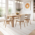 Nakagishi Area Rug Living Room Rugs: 5x7 Large Soft Machine Washable Boho - Image 7