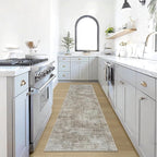 2'6''x8' Runner Rugs Washable Rug: Modern Abstract Living Room Rug Soft by GENTDRIZZ