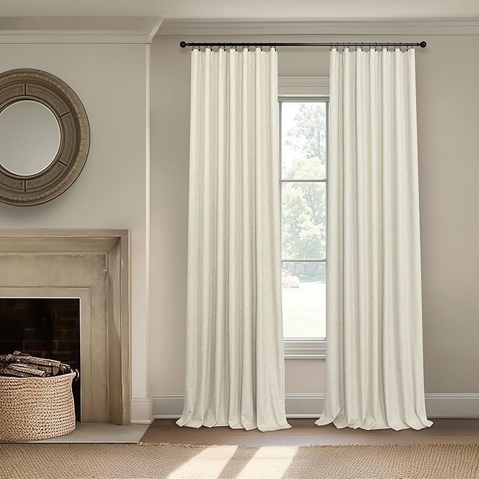 Room Darkening Curtains for Living Room Divider Boho Ceiling to Floor Length - Image 7