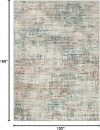 10x14 Area Rugs Washable Rug: Modern Abstract Living Room Rug Soft Anti-Skid - Image 2