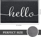 BeneathYourFeet Door Mat, Welcome Mat Low Profile Front Doormat Indoor Outdoor - Image 3
