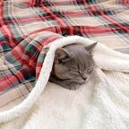 PU MEI Sherpa Fleece Throw Blanket 60" x 80" Reversible Plush Fluffy Large Big - Image 5
