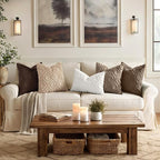 decorUhome Throw Pillow Covers 12x20 Inch Set of 2, Soft Plush Faux Wool Light - Image 3