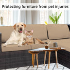 8Pcs Stretch Patio Cushion Covers, Outdoor Couch Covers Replacement, Outdoor - Image 6