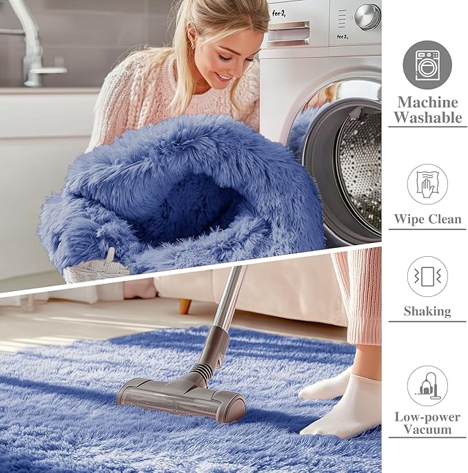 OLANLY 5x7 Machine Washable Large Area Rugs - Image 2