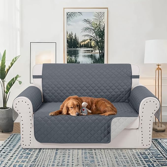 Reversible Loveseat Sofa Covers Couch Cover Furniture Protector - Image 2