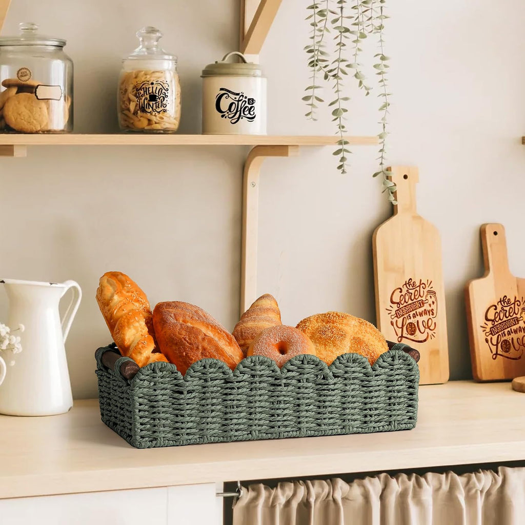 Bathroom Decor Basket for Toilet Paper Storage Baskets For Organizing
