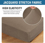 H.VERSAILTEX Super Stretch Individual Seat Cushion Covers Sofa Covers Couch - Image 4
