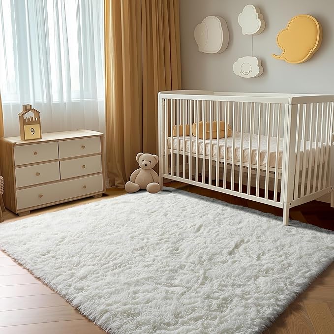 ONASAR Cream White 8x10 Area Rugs - Image 6