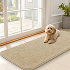 OLANLY Dog Door Mat for Muddy Paws 47x20, Absorbs Moisture and Dirt, Absorbent by OLANLY