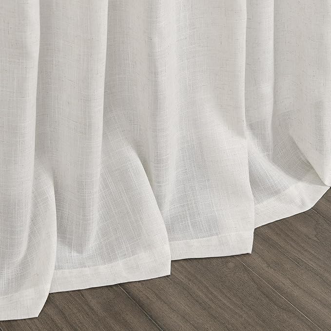 Nanspring Natural Linen Curtains 96 Inches Long - Image 9