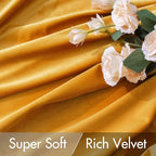 MIULEE Velvet Curtains 96 inches 2 Panels - Image 4