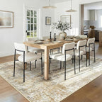Washable Area Rugs 5'x8' Non-Slip Modern Abstract Soft - Image 3