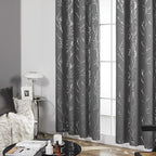 Deconovo Grey Blackout Curtains - Image 5