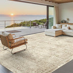 Soalmost Washable Area Rug 8x10, Large Soft Rugs by Soalmost