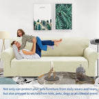 ZNSAYOTX 1 Piece Jacquard Couch Covers - Image 2