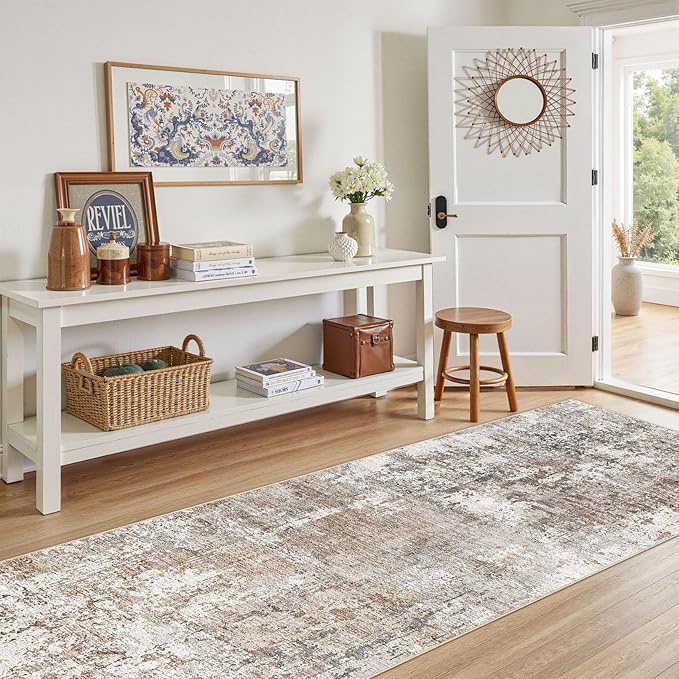 UERMEI 3X10 Washable Runner Rug - Image 2