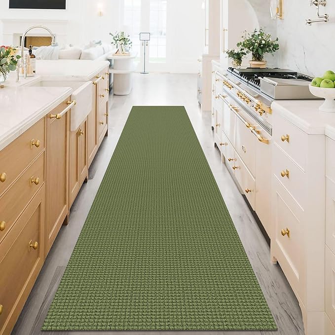 KOZYFLY Extra Long Runners for Hallways 3x16 ft Washable Kitchen Runner Non - Image 2