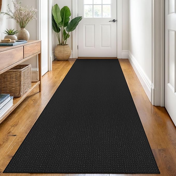 KOZYFLY Runners for Hallways 3x8 ft Washable Kitchen Runner Non Slip Rubber by KOZYFLY