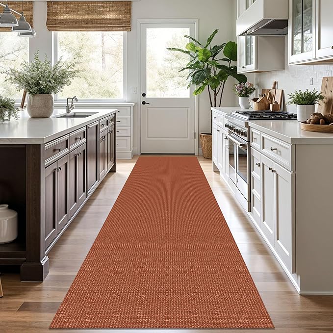 KOZYFLY Runners for Hallways 3x10 ft Washable Kitchen Runner Non Slip Rubber - Image 2