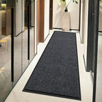 Large Indoor Outdoor Door Mat, Rubber Border Doormats - Image 2
