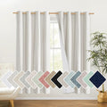 NICETOWN 100% Absolutely Blackout Linen Curtains by NICETOWN