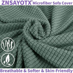 ZNSAYOTX Super Stretch Chair Slipcover Universal Sofa Chair Covers - Image 8