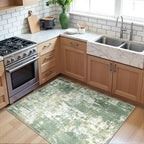 Washable Area Rugs 3'x5' Non-Slip Modern Abstract Soft - Image 3