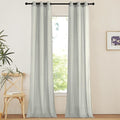 NICETOWN Linen Curtains 96 inches Long by NICETOWN