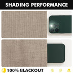 MIULEE 100% Blackout Linen Curtains - Image 7