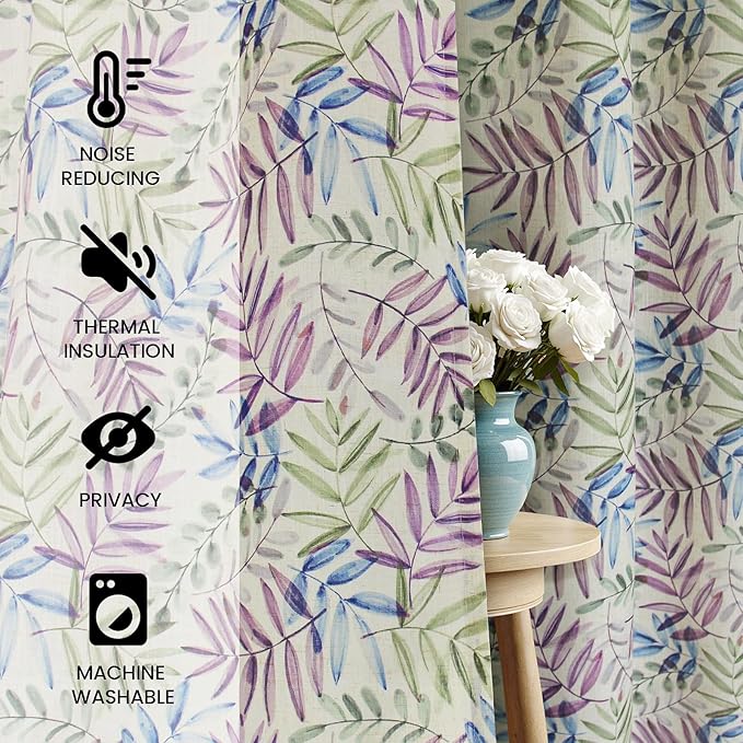 Yakamok Farmhouse Linen Curtains - Image 2
