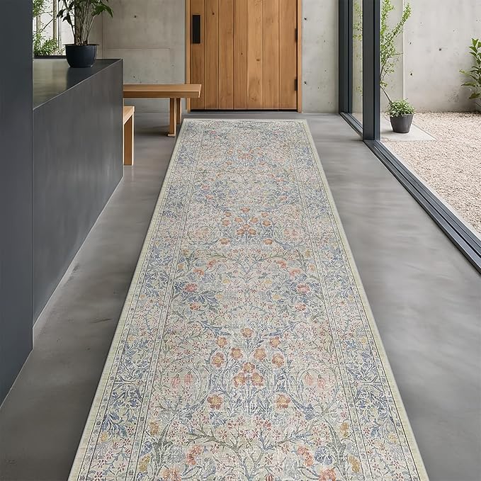 Washable 3x20 Wide Hallway Runner Rug - Image 3