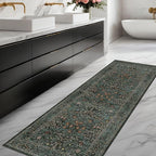 Non Slip 2x6 Kitchen Runner Rug Washable, Rubber Backed Bathroom Runner - Image 3