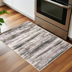 KOZYFLY Small Area Rug 2x3 Rug Entryway Rugs Modern Abstract, Washable Kitchen - Image 3