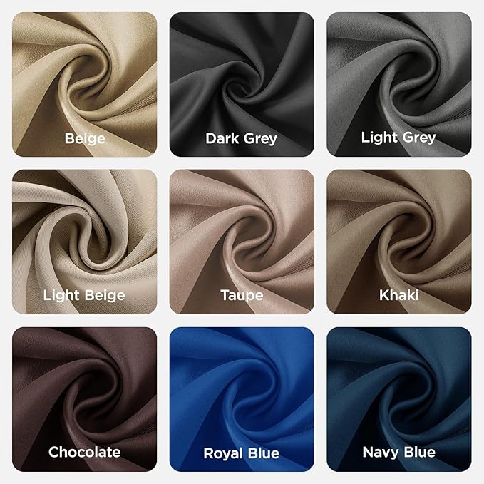 Joydeco Blackout Curtains 108 Inch Length 2 Panels Set, Thermal Insulated Long - Image 9