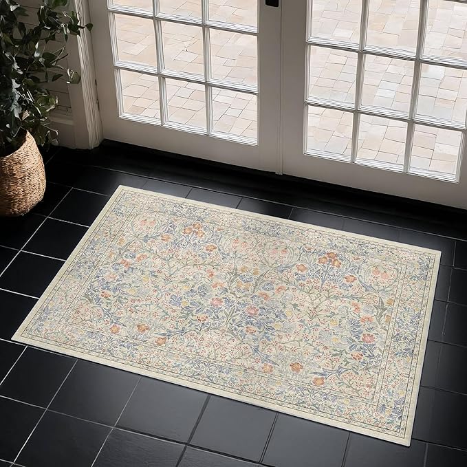 Washable Bathroom Rug 2x4 Non Slip - Image 3