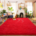 Amearea Shag Fluffy Area Rug for Bedroom Girls Living Room, Extra Soft and - Image 7