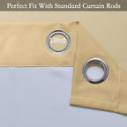 SimpleHome Ombre Room Darkening Curtains - Image 3