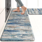 KIMODE Christmas Anti Fatigue Kitchen Mats for Floor,Farmhouse Kitchen Rugs
