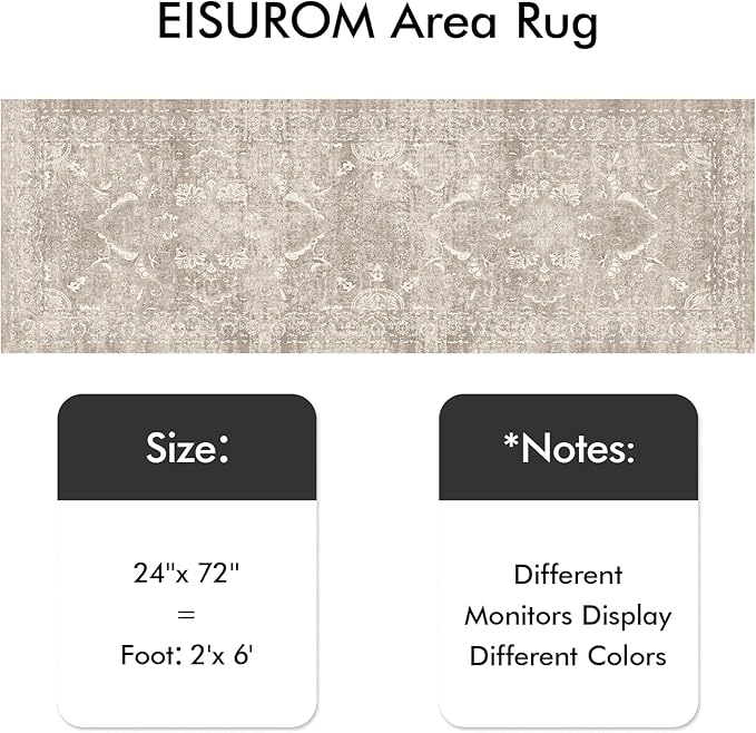 Hallway 2x6 Runner Rug - Image 2