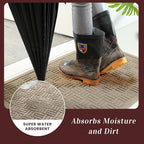 Mibao Front Door Mat Indoor Outdoor Entrance, Dirt Trapping Waterproof - Image 3
