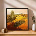 Floating Canvas Frame for 8x8 Inch Painting 0.6-0.8" Deep,Black