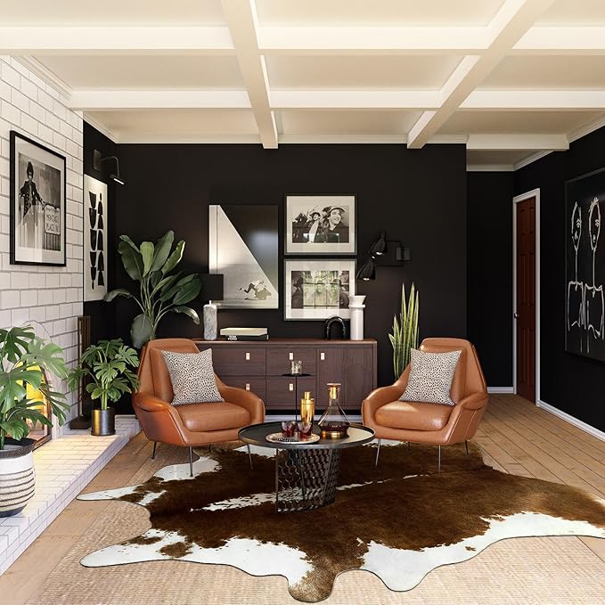 AROGAN 8x10 Faux Cowhide Area Rugs - Image 2
