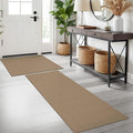 KOZYFLY Area Rug Runner Sets of 2 Pcs 2x3 and 2x5 Washable Kitchen Rugs Non by KOZYFLY
