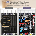 Mefirt Over the Door Storage for Nerf Guns, Hanging Toy Blasters Organizer