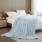 Exclusivo Mezcla Fleece Bed Blanket King Size, Super Soft and Warm Blankets - Image 5