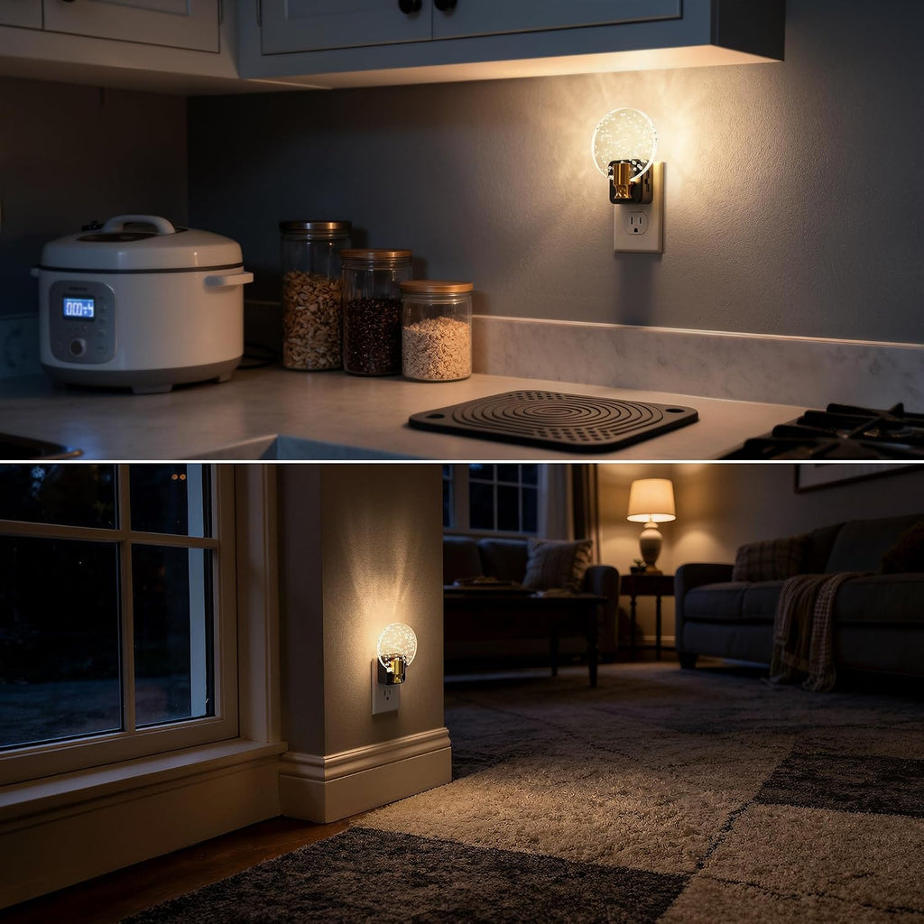 DORESshop LED Night Light[2 Pack], Decorative Night Light Plug Into Wall